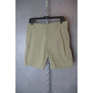 Outlier Mens Size 32x8 Beige‎ F Cloth Two Way Stretch Nylon Shorts